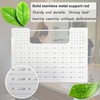 Funda De Silicona Para Lavabo, Alfombrilla Plegable Para Limpiar Brochas