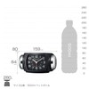 RHYTHM 8RA647SR02 Alarm Clock, Loud Bell Sound, Alarm, Backlight, Continuous
