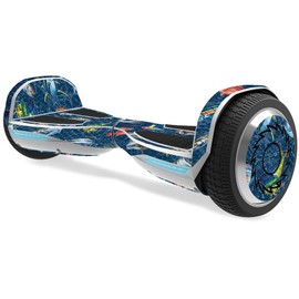 MightySkins Carbon Fiber Skin for Razor Hovertrax 1.5 Hover Board - Saltwater Compass | Protective, Durable Textured Carbon Fiber Finish | Easy to Apply, Remove, and Change Styles | Made in The USA