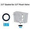 Hibbent Universal Toilet Tank To Bowl Gaskets with 3 Set