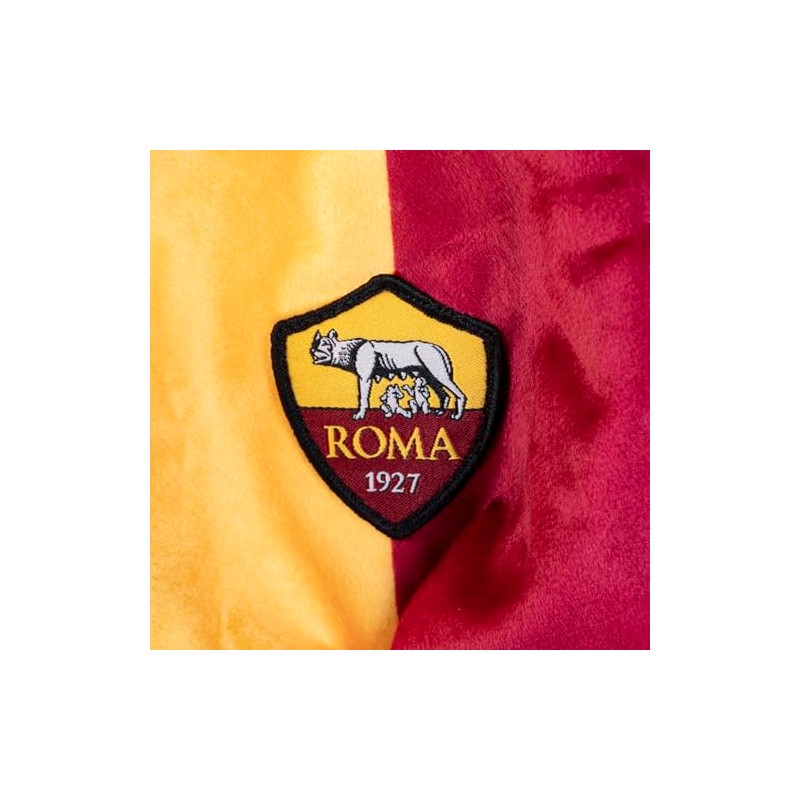 AS Roma ASR-TU-23, Stoffa Unisex Bambino, Giallo e Rosso, Standard