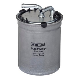 HENGST Fuel Filter Type H281WK01 - Fuel Line Filter for Cars - Filter for Fuel, Filter for Cars