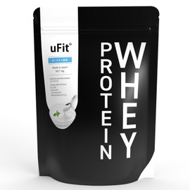 uFit ホエイプロテイン 無添加 人工甘味料不使用 元プロ卓球選手水谷隼愛飲 ヨーグルト風味 乳酸菌配合 WPCプロテイン 国内製造 1kg