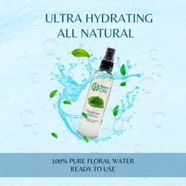 GreenHealth Peppermint Hydrosol (Floral Water) - 32 fl oz Plastic Jug w/Cap - 100% Pure (NOT Oil)