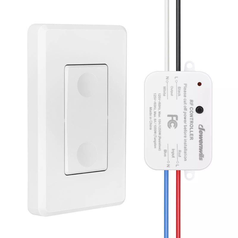 DEWENWILS Wireless Light Switch and Receiver Kit Remote Control Wall