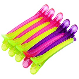 Column Clamp Salon Hair Clip 10 Pack of 3 Colours
