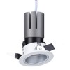 AC100-277V 7W Warm White LED Recessed Lamp Ceiling Light Downlight