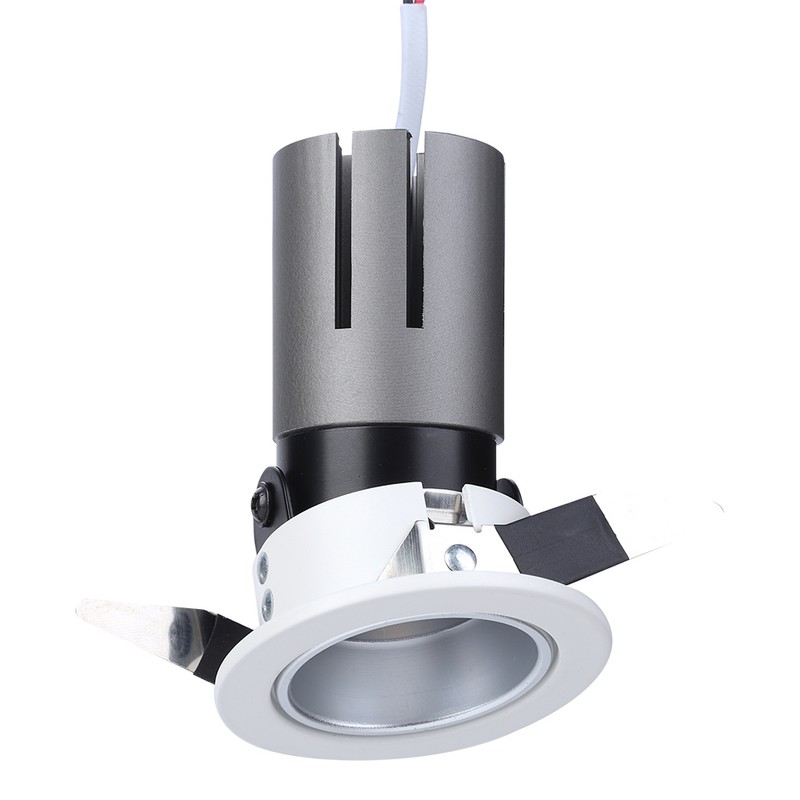 AC100-277V 7W Warm White LED Recessed Lamp Ceiling Light Downlight