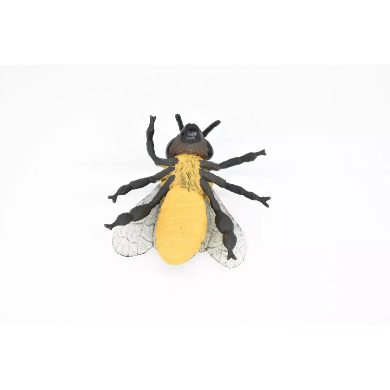 Deshen Du Bee, Bumblebee, Yellowjacket, Realistic Rubber Model, Hand Painted