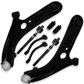 Torsiva 8PCS Front Control Arm Sway Bar End Link Tie Rod for Hyundai 2011 2012 2013 2014 2015 2016 Elantra, 13-14 Elantra Coupe, 13-2017 Elantra GT Base, 12-17 for Veloster ES801074 K622232 K622646
