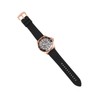 Men Field Watch Mineral Glass 50M Waterproof Silicone Strap Luminous