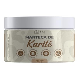 NAIMA Manteca de Karit Orgnica 250 g  100 Natural y Pura  Raw Unrefined Shea Butter  Nueva Presentacin en Tarro  Ideal para Piel, Cabello y Cosmtica  