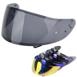 RIDLOG RF 1200 Motorcycle Helmet Visor for RF-1200 CWR-1 Helmet Visor X14 Face Shield Replacement for RF-1200 CWR-1 X14 Z7 X-Spirit Tinted RF1200 Visors (Grizzly)