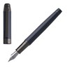 Cerruti NST9472N 1881 Heritage Dark Blue Brass Fountain Pen in