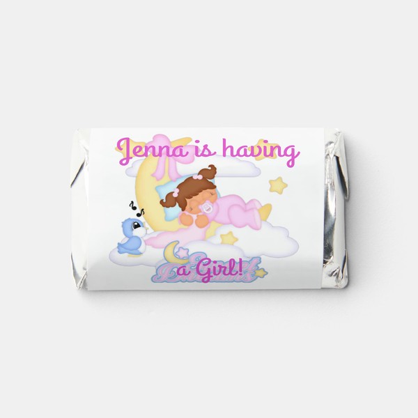 Blue Skies Plus Personalized Pink Baby Shower Party Favors, Miniature