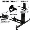 KUAFU Motorcycle Wheel Chock Stand Upright 1800 LBS, Wide Range