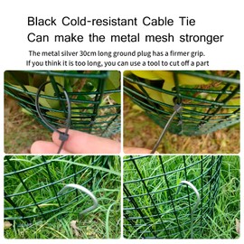 Plant Protectors from Animals for Garden – Plant Cage 10 pcs Flexible, Durable Easy Installation Customizable Fence to Protect from Rabbits, Squirrels & Other Animals