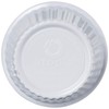 Utopia Melamine Ramekins, JMP209-000000-B01012, Fluted White Ramekin 1oz (3cl) (Box