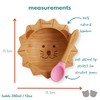 Bubbaboo Bamboo Baby Bowl and Spoon Set Baby Suction Bowl