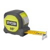 RYOBI 16' Compact Tape Measure 13 FT Reach, GREEN