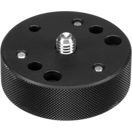 Manfrotto 120-38 Tripod Column Spacer With A Female 3/8" Thread On Both Sides Of The Spacer