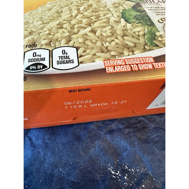 UNCLE BEN'S Whole Grain Rice 14 OZ EXPIRED COLLECTABLE FULL