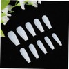 BIUDECO Set of Pcs Long Fake Nails Ballet Nail Tips
