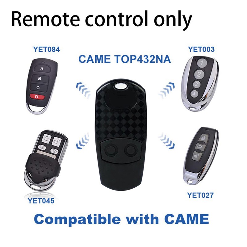 Garage Door Remote Control Fit For TOP 432NA/432 SA/432 M