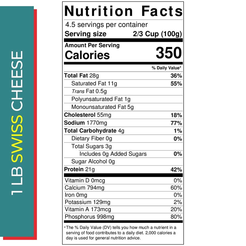 The Sausage Maker® High Temp Swiss Cheese 1 Lb Hi-Temp