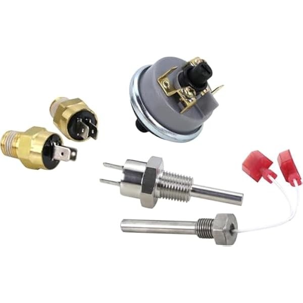 Pool Heater Repair Kit Includes Stack Flue Sensor, Thermistor &
