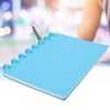 A5 Mushroom Hole Binder Refillable Writing Paper Notebook School Supplies(Light