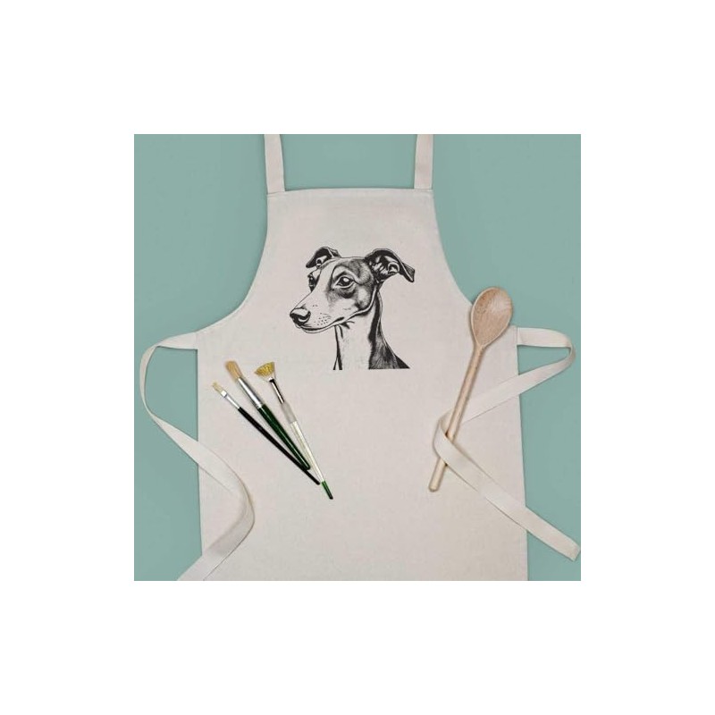 Azeeda 'Whippet Dog' Kid’s Cooking Apron (AP00075480)