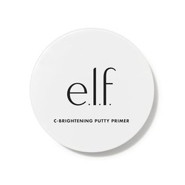 e.l.f. Base de masilla C-Brightening, base de maquillaje para iluminar y dar la noche al tono de la piel, enriquecida con vitamina C, transparente uni