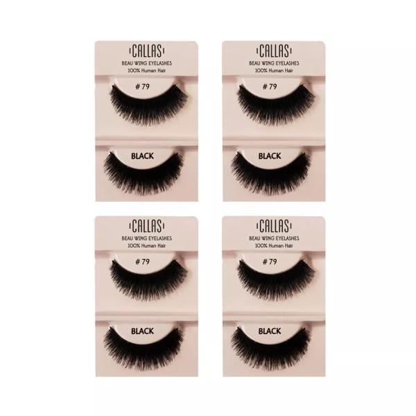 Callas Beau Wing Eyelashes #79 1pair x 4sets