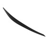 Black Headlight Eye Lid Cover Styling Trim Eyebrows Decoration Replacement