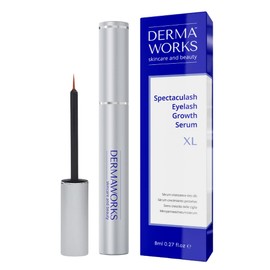 Dermaworks Spectaculash Wimpernserum – NEU EXTRA GROSS 8 ml – Schnelles Wimpernwachstumsserum – Wachstum und Dichte – Wachsen Sie lange Wimpern – Natürliche Verbesserung und Verdickung