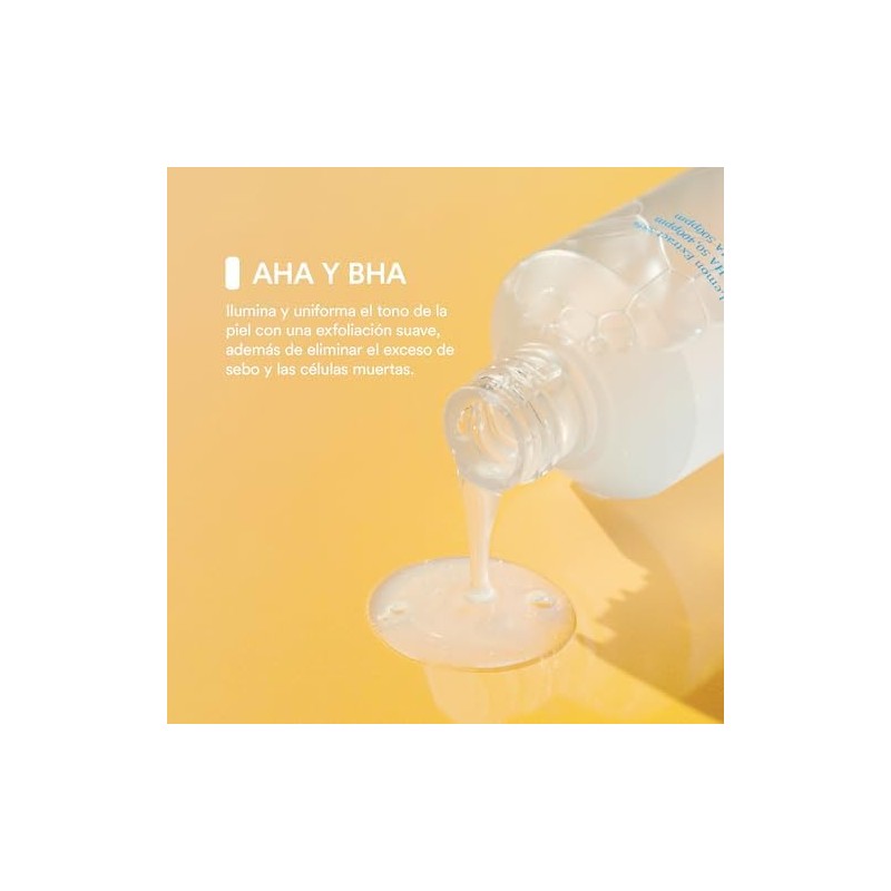 TOCOBO AHA BHA Lemon Facial Toner 150 ml Tónico Exfoliante