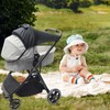 Awning for Pushchairs with UV Protection 50+, Universal Pram Awning