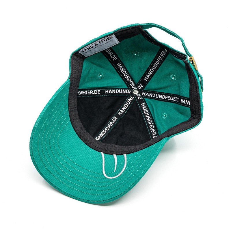 Hand und Feuer Snapback Cap Children's Naughty Badger, Green
