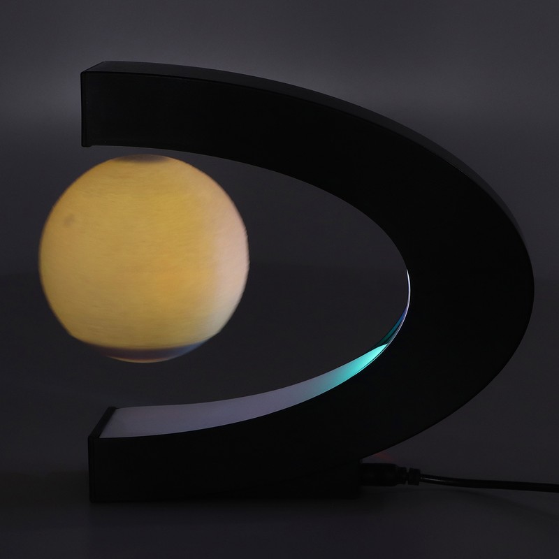 Levitating Moon Lamp ABS Floating Moon Night Light for Office