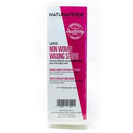Natura Verde Pro Non Woven Waxing Strips 3"x9" 100 ct.