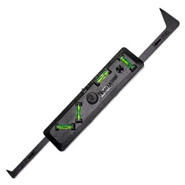 NeverMeasure 19 Inch Picture Hanging Tool with Level | Hang Pictures, Shelves, Collages and More | Picture Hanger Tool with Auto-Centering Arms