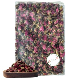 OneDove Dried Rose Petals and Rose Buds -1 Pound Food grade - Use in Tea, Baking, Making Rose Water, Rose essential oil, Wedding Confetti