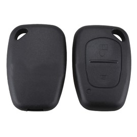 2 Buttons Car Key Fob Cover Case,Car Key Case Remote Key Fob Shell Compatible for Vauxhall Opel Movano Nissan Vivaro Renault Traffic Primastar Kangoo,Remote Key Fob Case Replacement