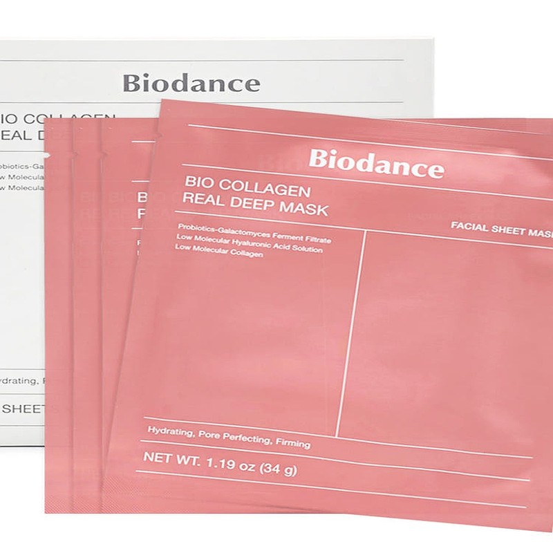 Yeoocare Biodance Bio Collagen Real Deep Mask 4 Sheets