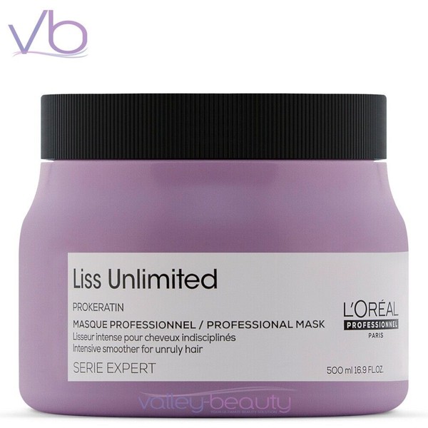L'OREAL Liss Unlimited Prokeratin Masque | Intensive Smoother for Unruly Hair