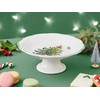 Portmeirion Home & Gifts Sculpted Footed Candy Dish Single, Ceramic,