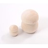 Shiraki Matryoshka Mini (Mushroom Shape, Set of 2) [Made in