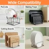Chopping Board Holder, Black, Board Holder, Chopping Board Holder, Chopping