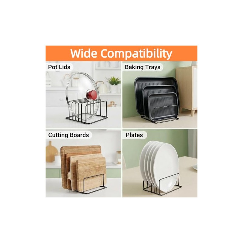 Chopping Board Holder, Black, Board Holder, Chopping Board Holder, Chopping